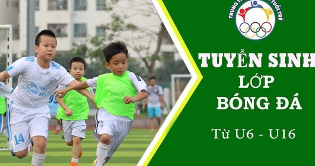 Trung tâm bóng đá trẻ Hà Nội | Lớp học bóng đá tốt nhất hiện nay